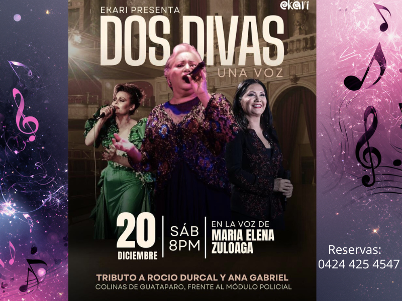 Tributo a Ana Gabriel y Rocío Dúrcal Valencia